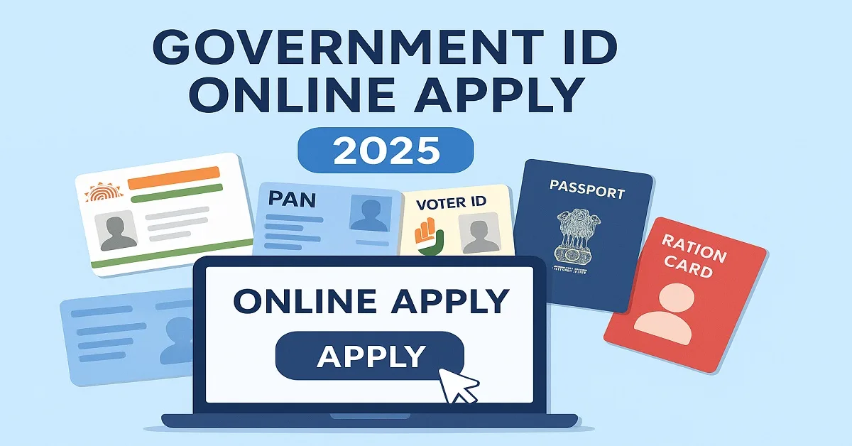 Government ID Online Apply- Central and State