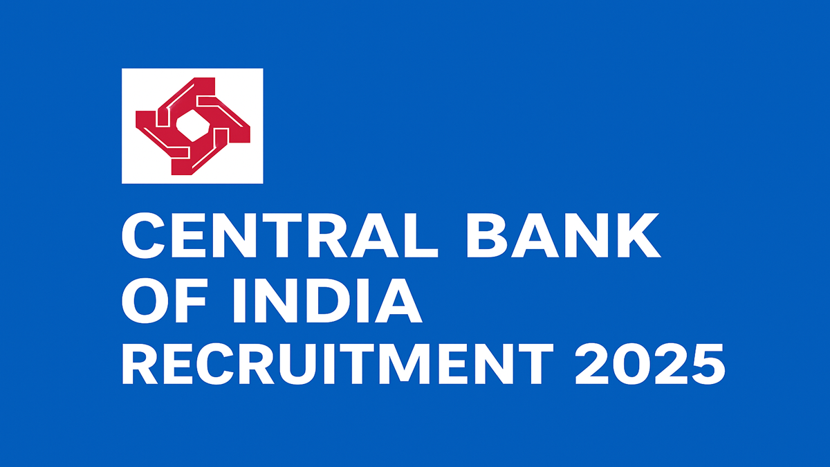 Central Bank of India Recruitment 2025 Notification – Faculty & Office Assistant Jobs