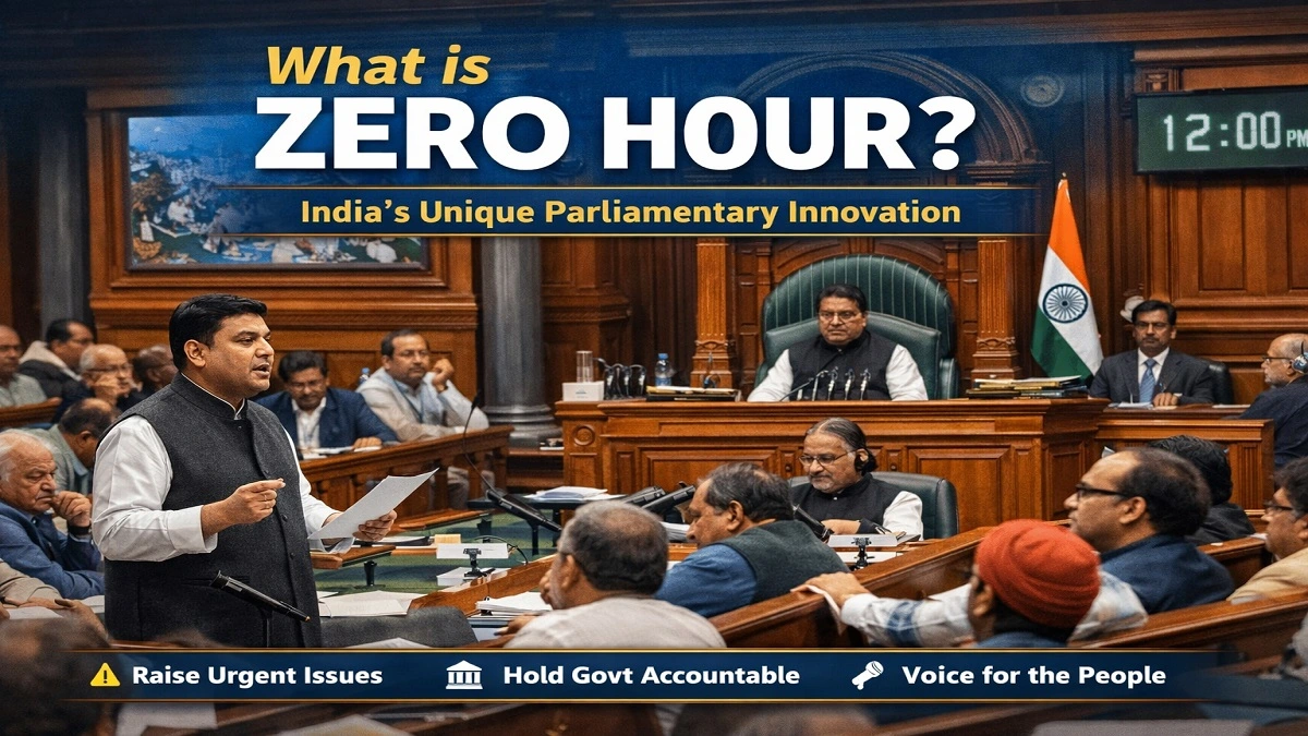 Lok Sabha में Zero Hour के दौरान सांसद महत्वपूर्ण मुद्दा उठाते हुए